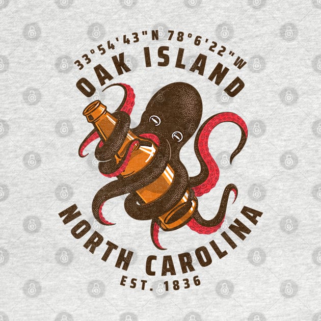 Oak Island, NC Octopus Summer Vacation by Contentarama